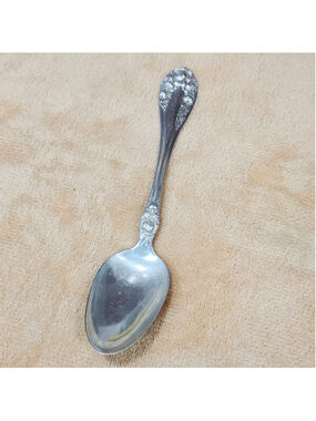 Rose By Wallace Sterling Silver Soup Spoon 5¼in Flatware